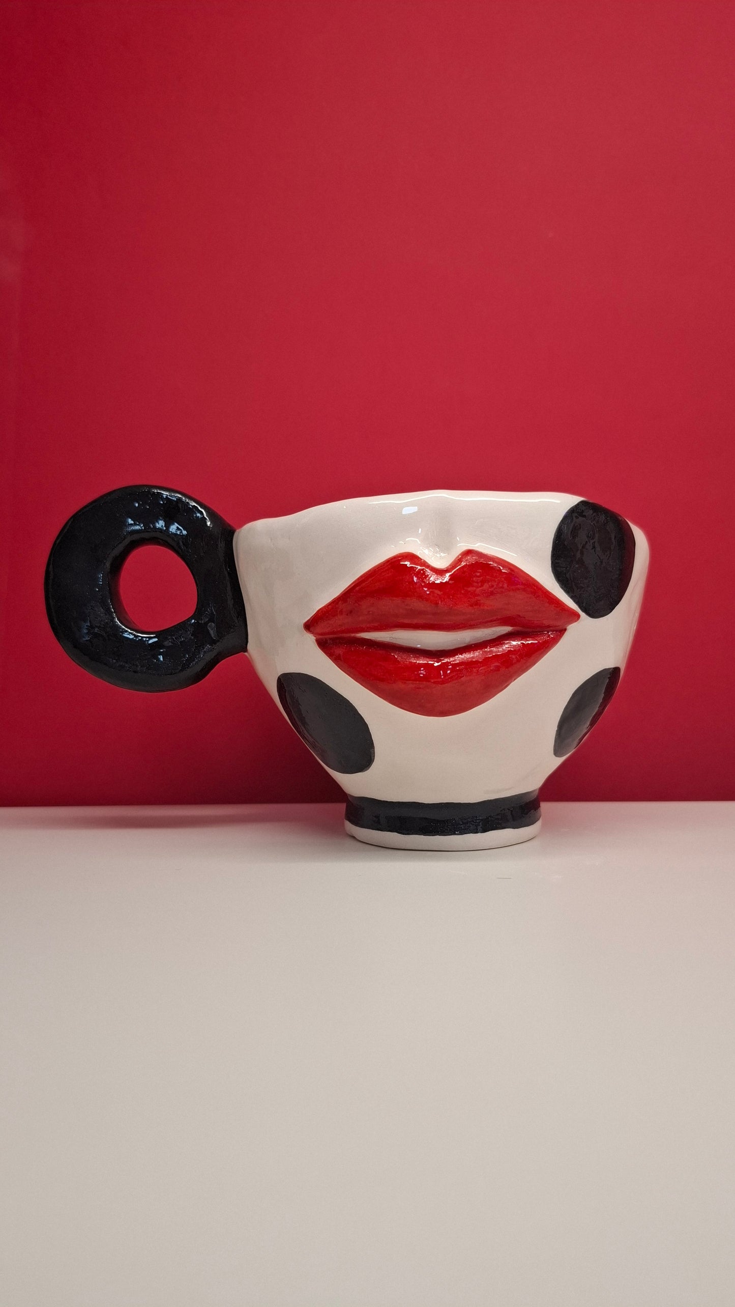 Tazza collazione "Lips"