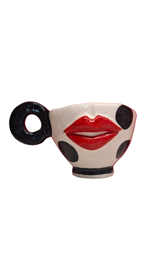 Tazza collazione "Lips"